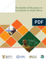 The Health of Educators in Public Schools in South Africa
