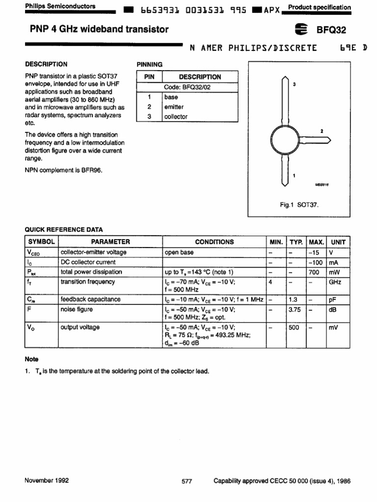 1 Stück 2SA810 Silikon Transistor PNP