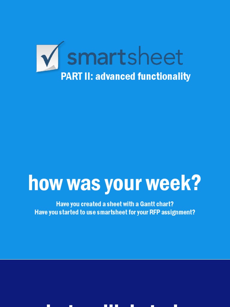 Smartsheet Advanced Exporting Techniques | PDF | Spreadsheet ...