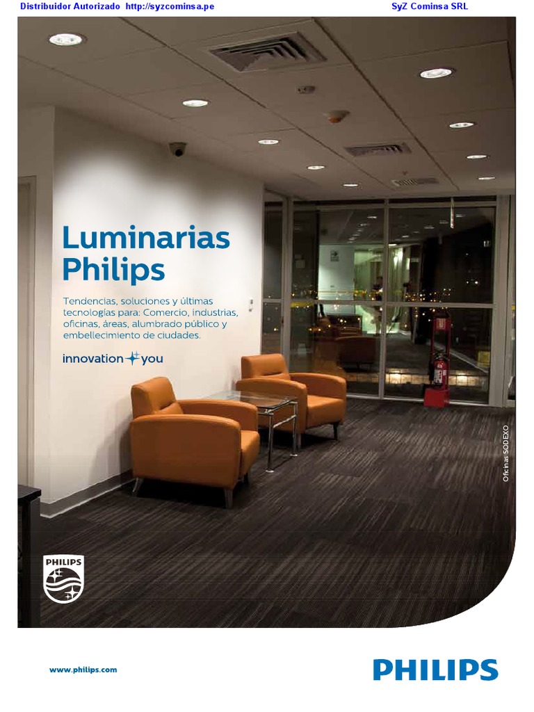 Catalogo Luminarias PHILIPS PDF Diodo emisor de luz Color