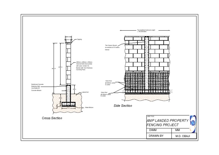 AMP Concrete Fencing Project PDF Concrete Architectural Elements