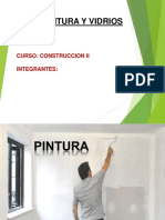 Pintura y Vidrios - Construccion II 2016