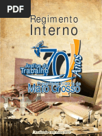 Regimento Interno Trt 23 - Edicao Atualizada Em Maio de 2017 1