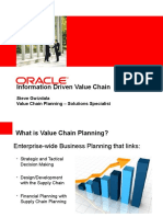 Value Chain Planning Overview