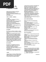 Breviário Do Camisa Verde