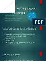 Estructura Básica de Un Programa