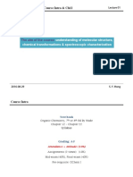 Ochem Ii (Ace20201) : Course Intro & Ch12