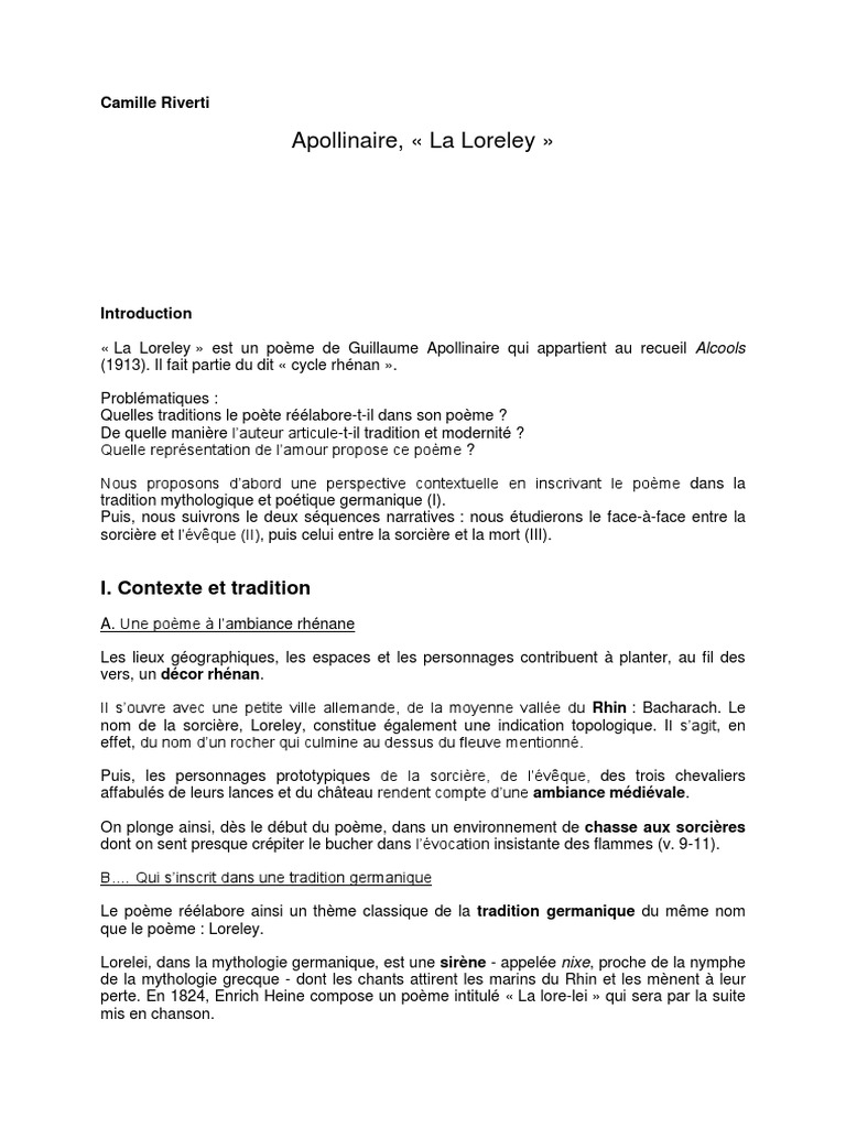 Apollinaire  commentaire composé.docx  Poésie