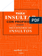 Diccionario de Insultos