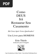 Como Deus Irá Restaurar Seu Casamento - PARA HOMENS