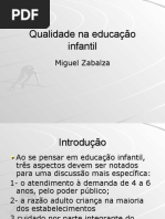 Zabalza Miguel Qualidade Em Educacao Infantil