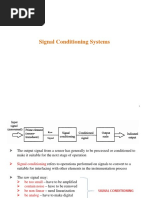 Signal Conditioning Systems