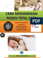 Memandikan Pasien Total Care