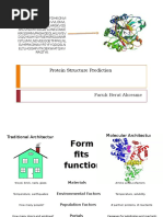 Protein Structure Prediction: Faruk Berat Akcesme