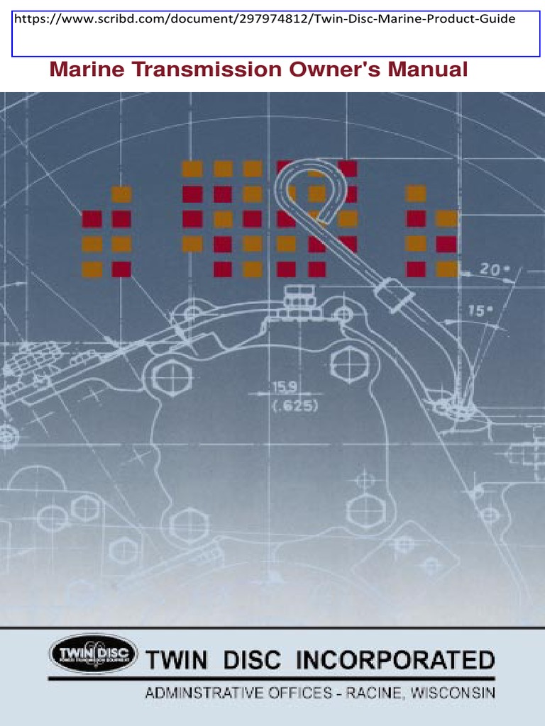 TWIN DISC MARINE TRANSMISSION operators_manual.pdf Transmission