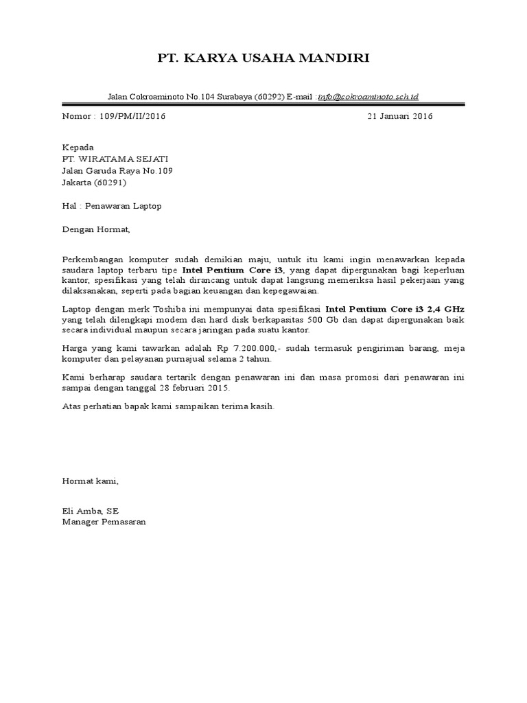 Download 62+ Contoh Surat Full Block Style Terbaru Gratis