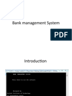 Banking Management System