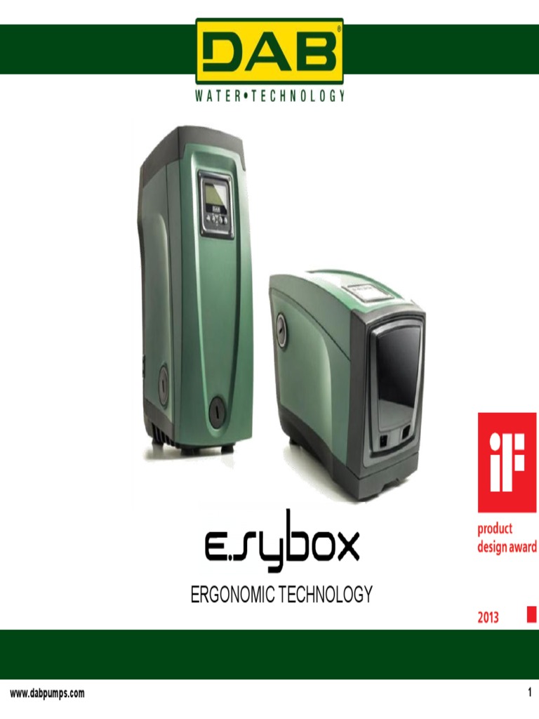 e.Sybox Mini: Advanced Water Pressurization | PDF | Leak | Pump