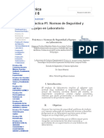 Práctica #1_ Normas de Seguridad y Equipo en Laboratorio - Equipo Química Experimental 6