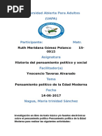 Tarea 4 de Hist Politica