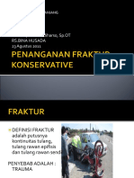 PENANGANAN FRAKTUR SECARA KONSERVATIVE kor.ppt