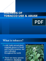 Hazards of Tobacco Use & Abuse