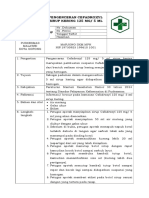 Sop Pengenceran Cefadroxyl Sirup Kering 125 Mg