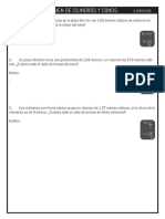 Calculo de Volumen de Cil y Conos