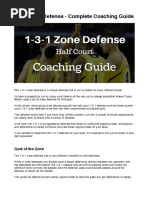 1-3-1 Zone Defense - Complete Coaching Guide: Goal of The Zone