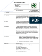 SOP Imunisasi BCG