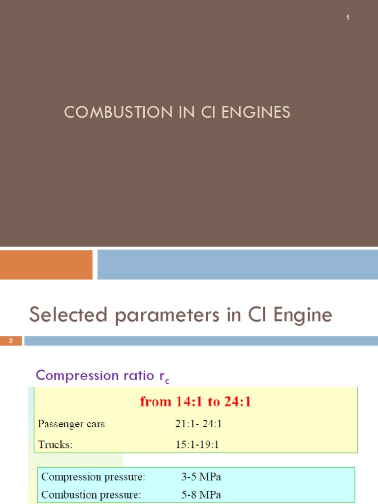 CI engines combustion stages.pdf Combustion Fuel Injection