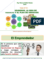 1. Emprendedor,Idea y Plan de Negocios