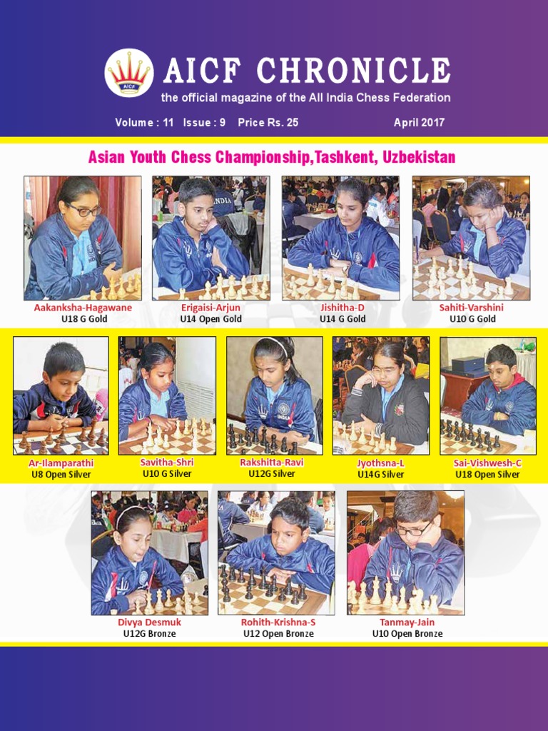India Triumphs at Asian Youth Chess | PDF | Traditional Board Games | Chess