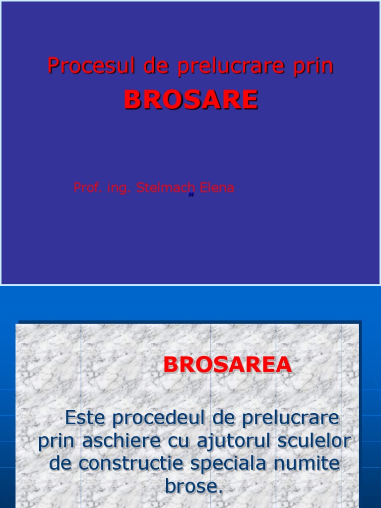 Brosare | PDF