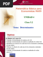 Clase 5.2 MBE Determinantes