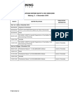 Jadwal Pelatihan Haccp & Iso 22000 Universitas Brawijaya (Malang, 3 - 4 Desember 2016)