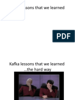 Kafka Lessons That We Learned