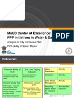 Moud Center of Excellence: PPP Initiatives in Water & Sanitation