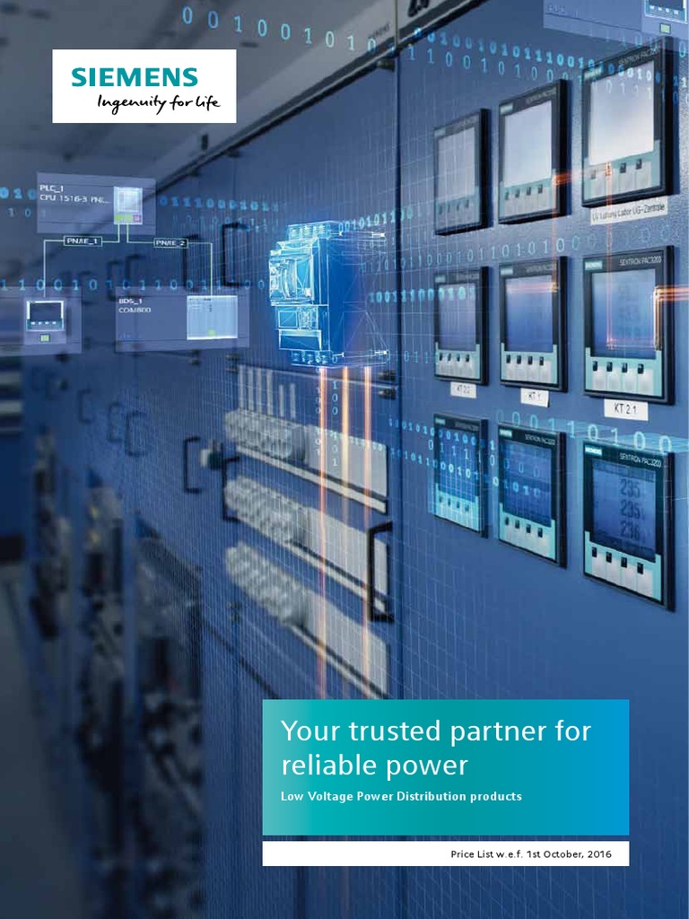 SIemens Switch p-131200390241797489 | PDF | Fuse (Electrical) | Switch
