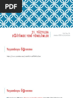 12-21. Yuzyilda Egitimde Yeni Yonelimler