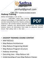 Hadoop Training - Best Software Training Institute