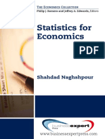 Statistics For Economics