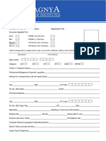 Pradyna Applicationform