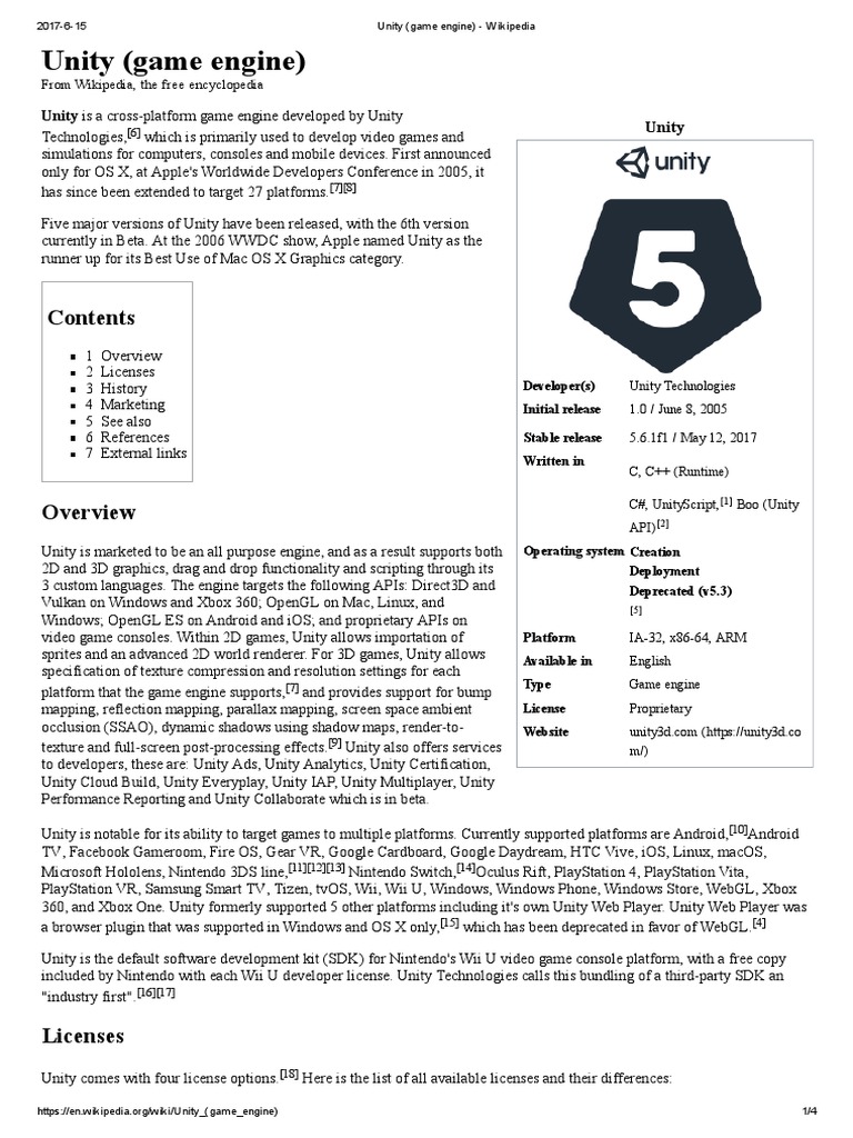Unity Wikipedia – Unity とは何ですか – KAHQ