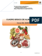 Cuadro Básico de Alimentos: Claves:590, ENERO 2012