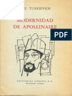 Modernidad de Apollinaire PDF