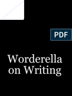 Worderella On Writing