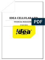 Financial Ratio Analysis of Idea Cellular