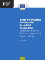 Children in Judicial Proceedings France