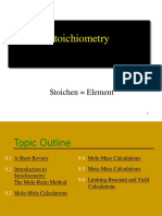 Stoichiometry: Stoichen Element
